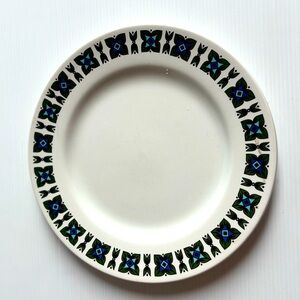 Royal Alma Ironstone Plate Staffordshire England Floral